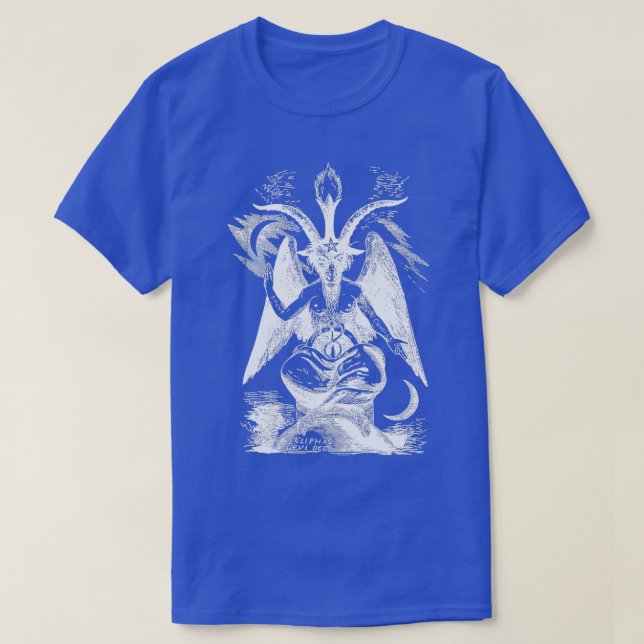 Baphomet  Devil  Sabbatic Goat  Satan 1  T-Shirt (Design Front)