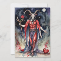Baphomet Gothic Valentine's Day Every Realm