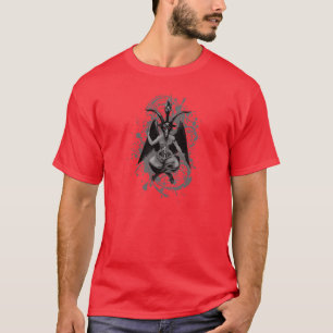 Baphomet: horned god of witches and witchcraft, T-Shirt