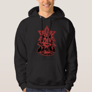 Baphomet Is My Spirit Animal Satan Black Cult Cats Hoodie