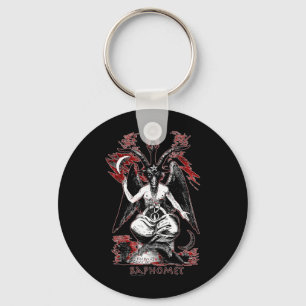Baphomet Key Ring