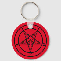 Baphomet Keychain