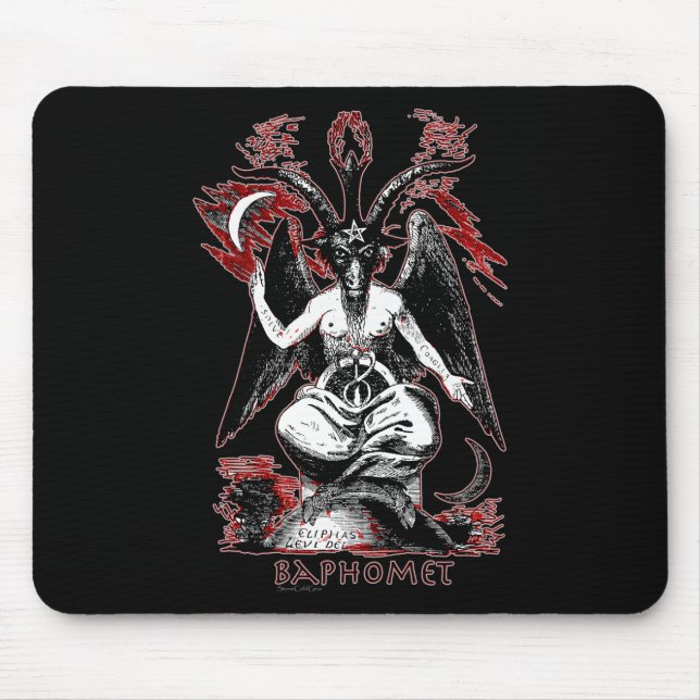 Baphomet Mouse Mat (Front)