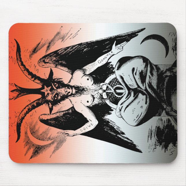 Baphomet Mouse Mat (Front)