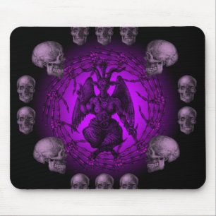 baphomet mouse mat