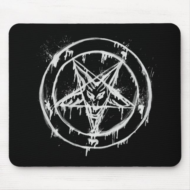 Baphomet Mousepag Mouse Mat (Front)