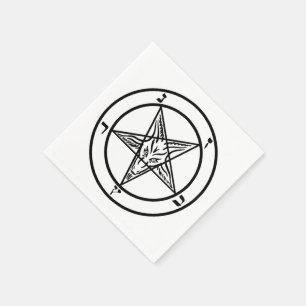 Baphomet Napkin