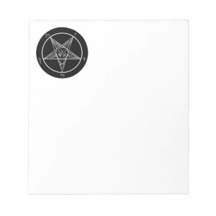 Baphomet Note Pad