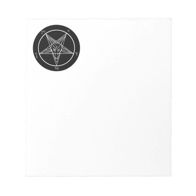Baphomet Note Pad (Front)