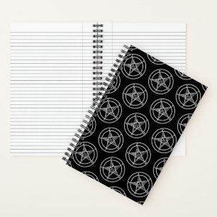 Baphomet Pentagram Satanic Spiral Notebook