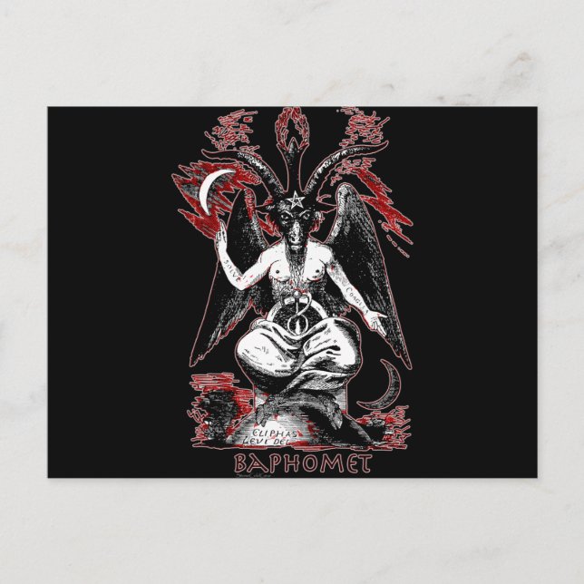 Baphomet Postcard (Front)