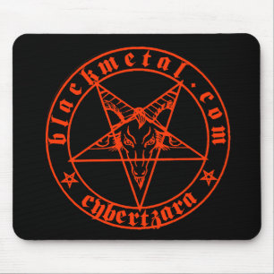 Baphomet Red Mousepad