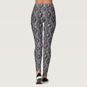 Baphomet’s Bouquet – Gothic in Delirium Leggings