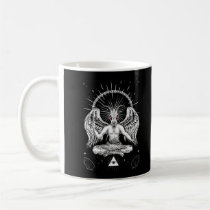 Baphomet Satanic Goat Wings Devil Goth Coffee Mug