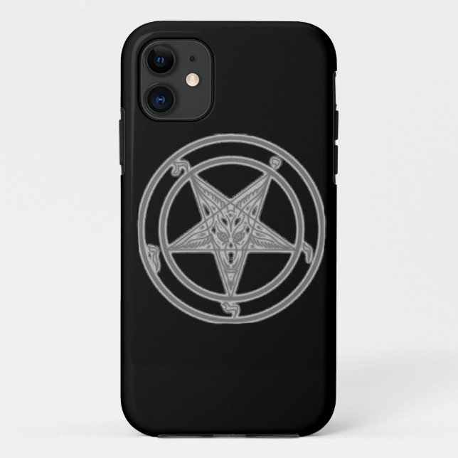 Baphomet Shadow Black Case-Mate iPhone Case (Back)
