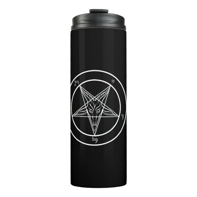 Baphomet Sigil CoS Thermal Tumbler (Front)