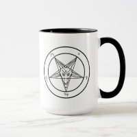 Baphomet ( White)/with Anton LaVey Sigil