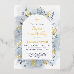 Baptism and First Birthday