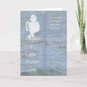 Baptism Angel Card