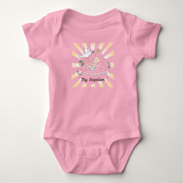 Baptism Baby Bodysuit (Front)