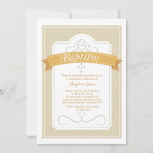 Baptism Blessing Invitation