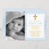 Baptism | Boy Eternity Rings Gold Cross Photo