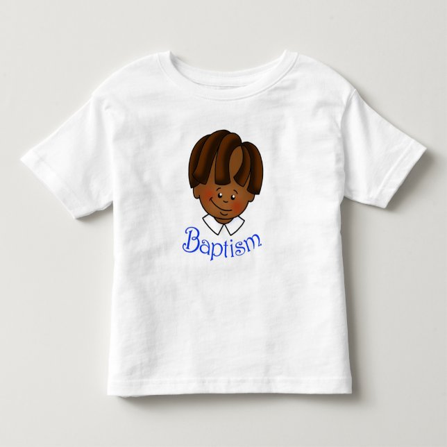 Baptism Boy Toddler T-Shirt (Front)