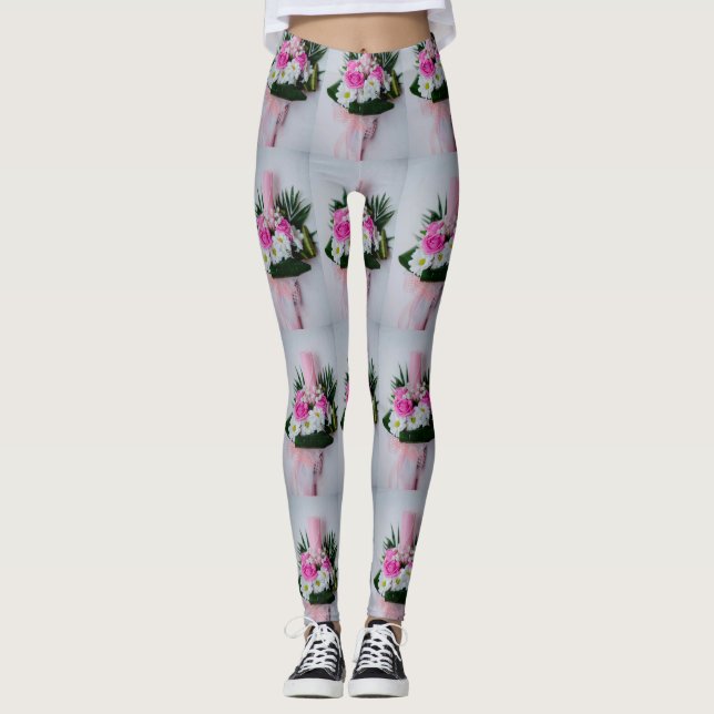 Baptism candle leggings (Front)