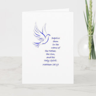 Baptism Card