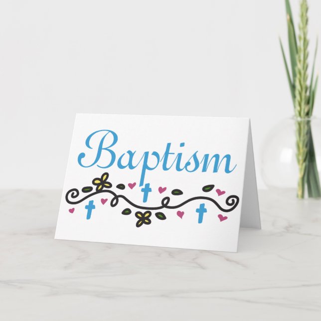 Baptism Card (Front)