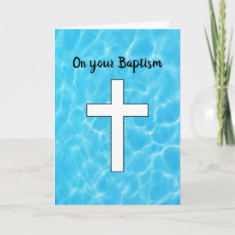Baptism Card