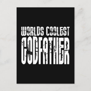 Baptism Christening Gifts Worlds Coolest Godfather Postcard