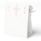 Baptism, Christening Party Favour Box; Cross (Girl