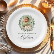 Baptism Christening Photo Roses Floral