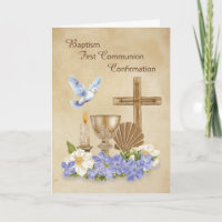 Baptism Communion Confirmation RCIA Congratulation