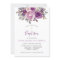  Baptism Dusty Mauve Purple Botanical Christening