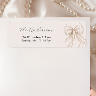 Baptism Elegant Bow