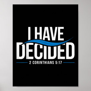 Baptism I Have Decided Baptized _1  Poster