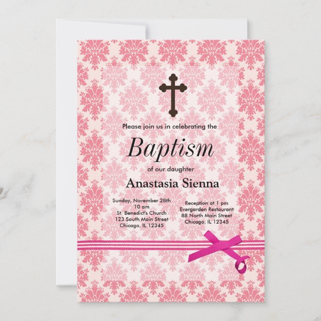 Baptism Invitation (Front)