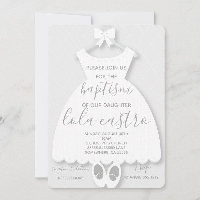 BAPTISM INVITATION (Front)