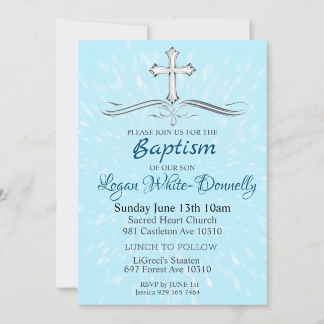 Baptism Invitation (Front)