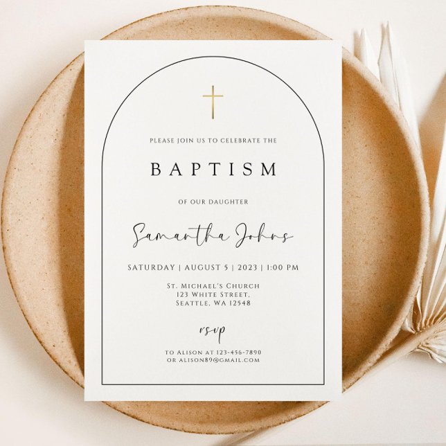 Baptism Invitation Template, Editable Baptism Invi (Creator Uploaded)