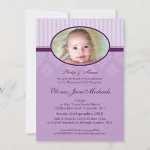 BAPTISM INVITES :: blessed 2P