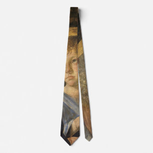 Baptism of Christ Angels by Leonardo da Vinci Tie