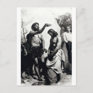 Baptism of Christ. circa 1879 Postcard