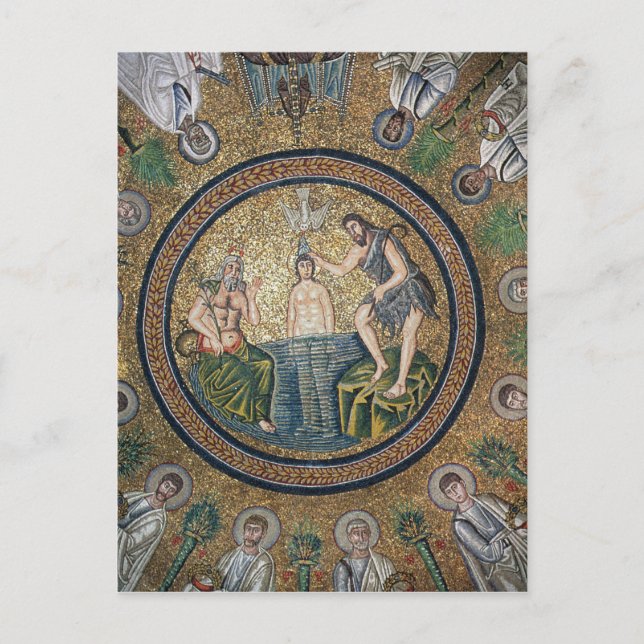 Baptism of Christ Postcard (Front)