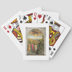 Baptism of Christ, St. John Altarpiece Playing Cards