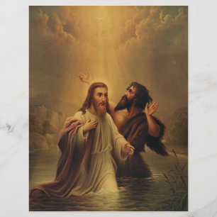 Baptism of Jesus Christ Flyer