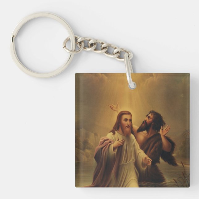 Baptism of Jesus Christ Key Ring (Front)