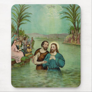 Baptism of Jesus Christ Mouse Mat